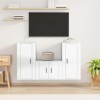 VEEKI Meuble TV, Meuble TV Suspendu, Meuble TV Industriel, Meuble TV Bois, Meuble Chambre, Convient pour Salon ou Chambre, En