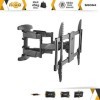 RICOO Support Murale TV Orientable S5064 Inclinable Universel 37-65" 94-165cm Fix ation Mural Télévision LED/LCD/Incurvée V