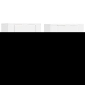 VEEKI Meuble TV, Meuble TV Suspendu, Meuble, Meuble TV avec Rangement，Meuble Industriel, Convient pour Salon ou Chambre, Meub