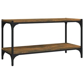 VEEKI Meuble TV, Meuble TV Suspendu, Meuble TV Industriel, Meuble TV Bois, Meuble Chambre, Convient pour Salon ou Chambre, Ch