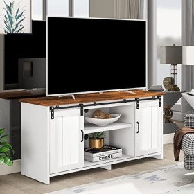 GGMWDSN Meuble TV Meuble TV Bois Meuble TV, Table TV, Commode TV, Table TV Moderne avec Meuble et éTagèRes Ouvertes, AggloméR