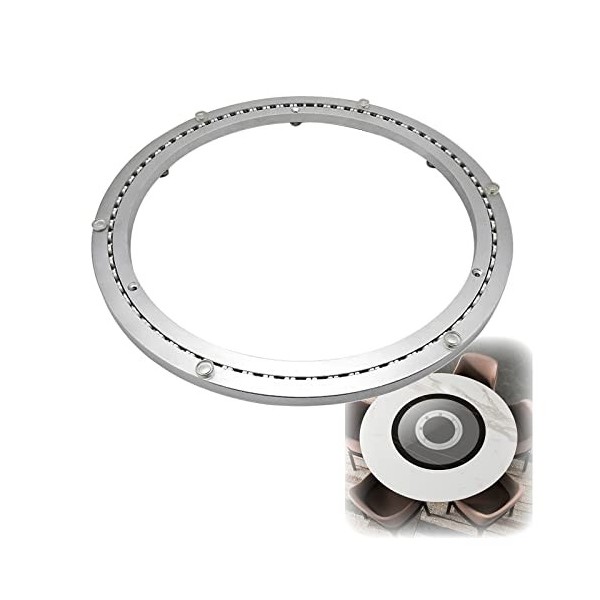 Roulement Plateau tournant, Robuste, Base Plateau tournant Lazy Susan, roulement Billes Lisse Alliage daluminium, matériel P