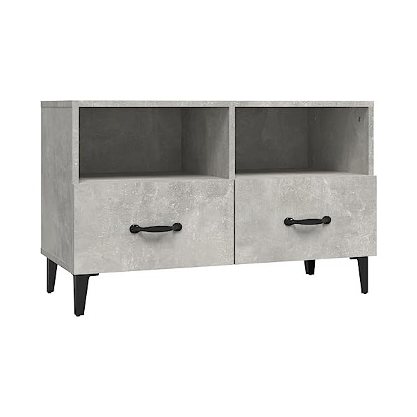 Meuble TV,Meuble TV Bas Table TV Support de Télévision en Bois pour Salon Chambre Salle à Manger,Support pour Téléviseur Jusq