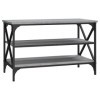 Keyur Meuble TV, Banc TV Buffet Bas Support de Télévision Meuble Télé Meuble TV Sonoma Gris 80x40x50 cm Bois dingénierie
