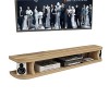 EsEntL Meuble TV Flottant, Console de Support TV de Salon, Meuble décodeur, adapté pour hôtel/Couloir/Chambre Couleur : A, T