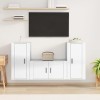 VEEKI Meuble TV, Meuble TV Suspendu, Meuble TV Industriel, Meuble TV Bois, Meuble Chambre, Convient pour Salon ou Chambre, En