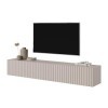 Selsey TELIRE Meuble TV, Melamine, Beige, 175 cm