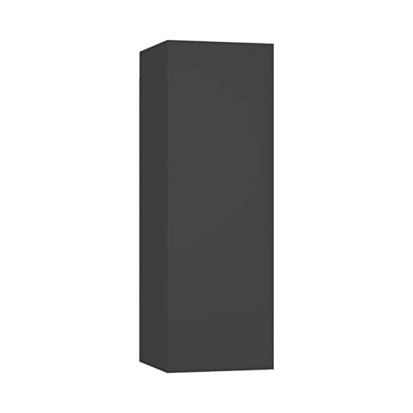 VEEKI Meuble TV, Meuble TV Suspendu, Meuble TV Blanc, Meuble TV Industriel, Meubles de Salon, Salon, Chambre, Cadre en Acier,