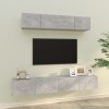 VEEKI Meuble TV, Meuble TV Suspendu, Meuble TV Industriel, Meuble TV Bois, Meuble Chambre, Convient pour Salon ou Chambre, En