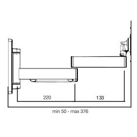 OMB Gyro 3&nbsp;extra Supports TV Type mural