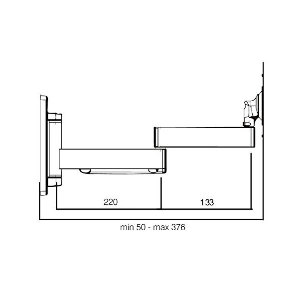 OMB Gyro 3 extra Supports TV Type mural