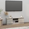 VEEKI Meuble TV, Meuble TV Suspendu, Meuble, Meuble TV avec Rangement，Meuble Industriel, Convient pour Salon ou Chambre, avec