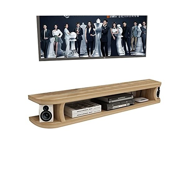 Meuble TV Flottant, Console de Support TV de Salon, Meuble de Décodeur, Convient pour Hôtel/Couloir/Chambre Color : D, Size 