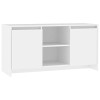vidaXL Meuble TV Armoire Basse Centre de Divertissement Meuble Multimédia Salon Salle de Séjour Intérieur Chêne Fumé 102x37,5