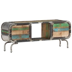 VEEKI Meuble TV, Meuble TV Suspendu, Meuble TV Industriel, Meuble TV Bois, Meuble Chambre, Convient pour Salon ou Chambre, Mu