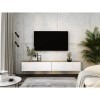 3E 3xE living.com Meuble TV Suspendu, D: L: 2 X 100 cm, H : 34 cm, P : 32 cm. Rangement TV, Meuble TV Mural, Table TV, Meuble