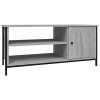 vidaXL Meuble TV Sonoma Gris 100x40x45 cm Bois dingénierie