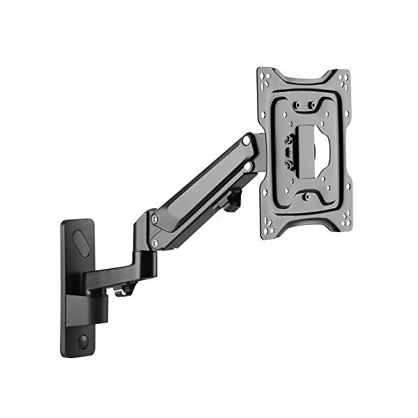 RICOO Support Mural pour Moniteur S4422 orientable inclinable écran PC 23-43" 58-109cm Bras articulé TV LCD LED VESA 75 x 7