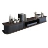 Uvency Console Multimédia Murale, Étagère Flottante Pour Meuble Tv, Étagère Murale de Stockageo Et Vidéo, Meuble de Rangement