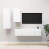 VEEKI Meuble TV, Meuble TV Suspendu, Meuble, Meuble TV avec Rangement，Meuble Industriel, Convient pour Salon ou Chambre, Ense