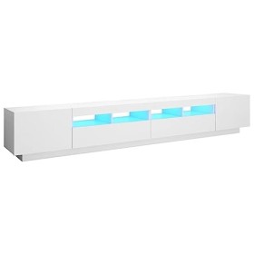 Meuble TV,Meuble TV Bas Table TV Support de Télévision en Bois pour Salon Chambre Salle à Manger,Support pour Téléviseur Jusq