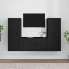 VEEKI Meuble TV, Meuble TV Suspendu, Meuble TV Industriel, Meuble TV Bois, Meuble Chambre, Convient pour Salon ou Chambre, En