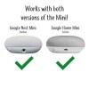 Mount Genie Google Home Mini piédestal : améliore la visibilité et lapparence du Son – Support Le Plus Propre pour Google Mi