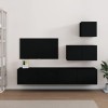 VEEKI Meuble TV, Meuble TV Suspendu, Meuble TV Industriel, Meuble TV Bois, Meuble Chambre, Convient pour Salon ou Chambre, En