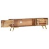 Générique Meuble TV 140x30x40 cm Bois Solide,18.6 KG,286153, Meubles, Meubles TV