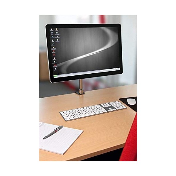 Goobay ScreenScope - table télescopique de support de montage pour écrans allant jusquà 69 cm 27" - noir