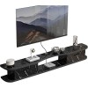 Uvency Meuble Tv Mural Console Multimédia Murale ， Étagère de Stockageo Vidéo Flottante ， Étagère Flottante Pour Composants d