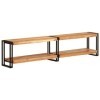 FAMIROSA Meuble TV 180x30x40 cm Bois dacacia Massif 22.86KG 