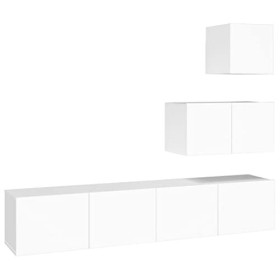 VEEKI Meuble TV, Meuble TV Suspendu, Meuble TV Industriel, Meuble TV Bois, Meuble Chambre, Convient pour Salon ou Chambre, En