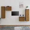 VEEKI Meuble TV, Meuble TV Suspendu, Meuble TV Industriel, Meuble TV Bois, Meuble Chambre, Convient pour Salon ou Chambre, Me