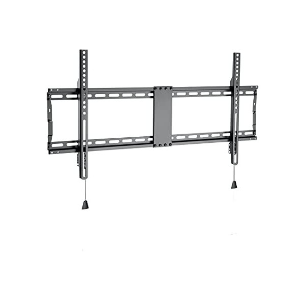 Metronic 451071 Support TV Mural Fixe Ultra Fin, Support pour téléviseurs de 70 à 90 Pouces, écran LED/LCD, jusquà 70 kg Max