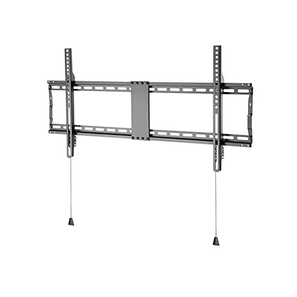 Metronic 451071 Support TV Mural Fixe Ultra Fin, Support pour téléviseurs de 70 à 90 Pouces, écran LED/LCD, jusquà 70 kg Max