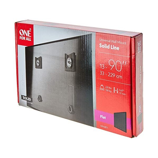 SOPORTE PARED TV PLANO DE 13 A 90