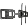 TECHLY 027620 Support Mural pour TV LED LCD 32-65 Extensible Slim Full-Motion Noir