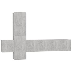 VEEKI Meuble TV, Meuble TV Suspendu, Meuble, Meuble TV avec Rangement，Meuble Industriel, Convient pour Salon ou Chambre, Ense