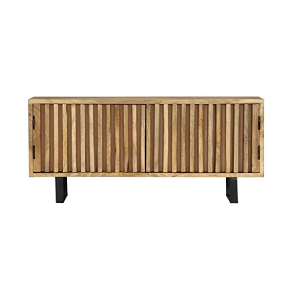 VEEKI Meuble TV, Meuble TV Suspendu, Meuble TV Industriel, Meuble TV Bois, Meuble Chambre, Convient pour Salon ou Chambre, 90