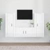 VEEKI Meuble TV, Meuble TV Suspendu, Meuble TV Industriel, Meuble TV Bois, Meuble Chambre, Convient pour Salon ou Chambre, En