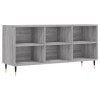 Meuble TV Sonoma Gris 103,5x30x50 cm Bois dingénierie - Banc TV, Meuble TV Suspendu, Convient pour Salon ou Chambre