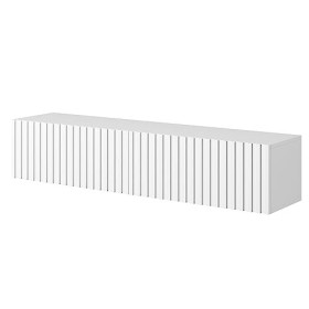 Selsey TELIRE Meuble TV, Melamine, Blanc, 140 cm