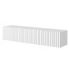 Selsey TELIRE Meuble TV, Melamine, Blanc, 140 cm