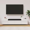 160 m Support TV de Luxe pour 70 "TV Δ élégant Bureau en marbre Gris, Gestion de la télévision par câble, tiroir avec Fonctio