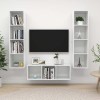 VEEKI Meuble TV, Meuble TV Suspendu, Meuble, Meuble TV avec Rangement，Meuble Industriel, Convient pour Salon ou Chambre, Ense