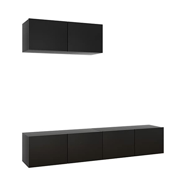 Meuble TV, Meuble TV Suspendu, Meuble TV Blanc, Meuble TV Industriel, Meubles de Salon, Salon, Chambre, Cadre en Acier, vidaX