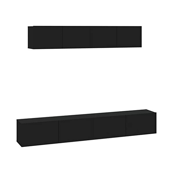 VEEKI Meuble TV, Meuble TV Suspendu, Meuble TV Industriel, Meuble TV Bois, Meuble Chambre, Convient pour Salon ou Chambre, En