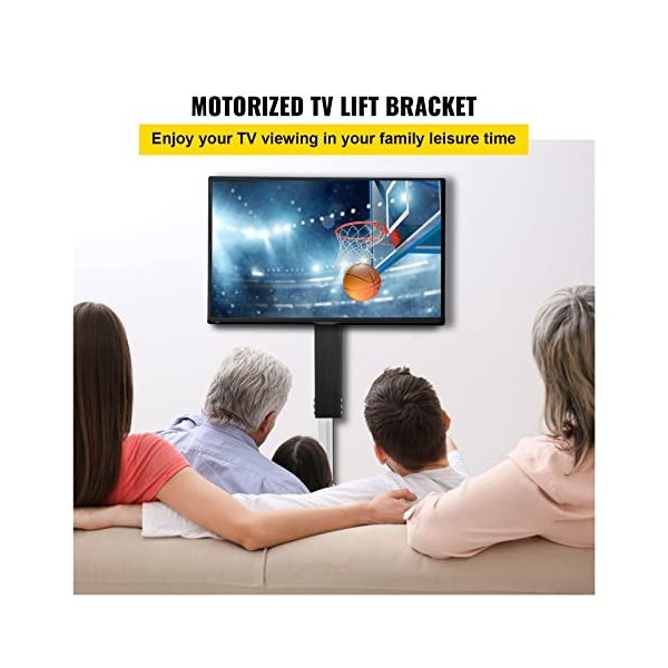 Ascenseur TV à distance armoire motorisée support de montage TV actionneur électrique colonne de levage moteur à courant cont