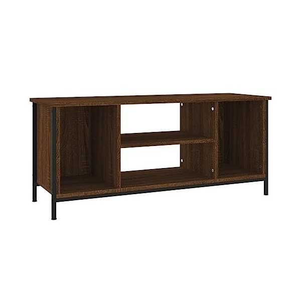 VEEKI Meuble TV, Meuble TV Suspendu, Meuble TV Industriel, Meuble TV Bois, Meuble Chambre, Convient pour Salon ou Chambre, ch